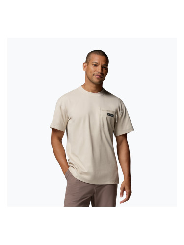 Мъжка тениска Columbia Echo Passage SS Crew dark stone