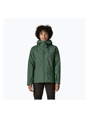Дамско яке за дъжд Patagonia Insulated Boulder Fork Rain canopy green