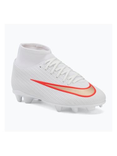 Детски футболни обувки Nike Jr. Mercurial Superfly 11 Club white/bright crimson/blur