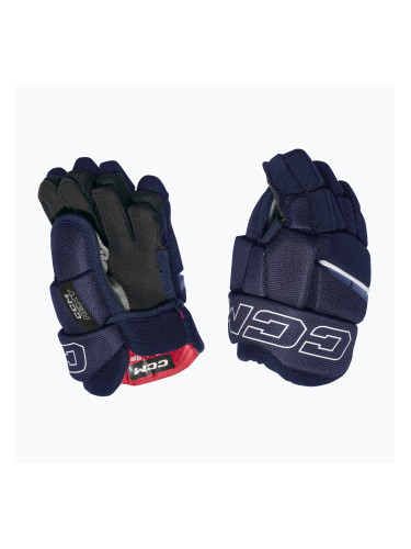 Детски хокейни ръкавици CCM Next YT Gloves navy/white
