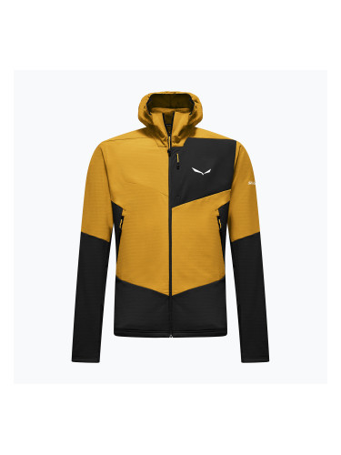 Мъжки поларен суитшърт Salewa Ortles Fleece Pro Hooded Gold/0910