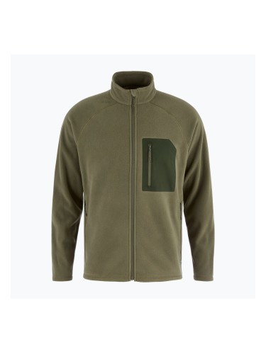 Мъжки поларен суитшърт Fjällräven Kaipak laurel green/deep forest