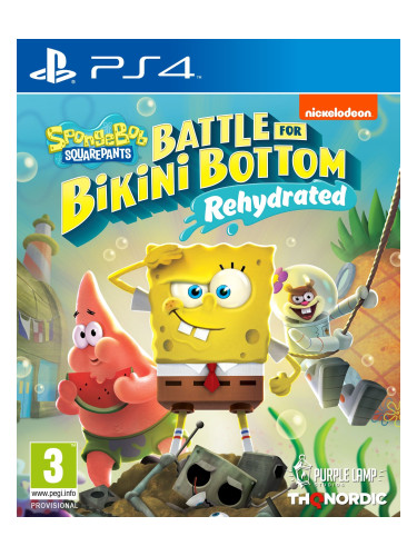 Игра Spongebob SquarePants: Battle for Bikini Bottom - Rehydrated за PlayStation 4