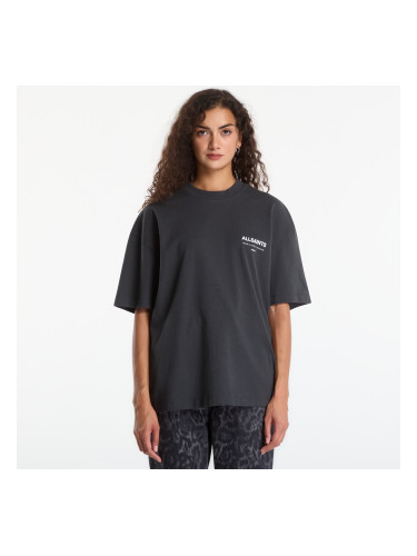 Суитшърт AllSaints Backstage Ss Crew Carter Grey S