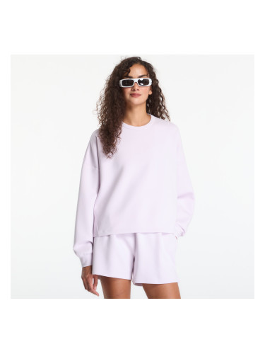 Nike 24.7 ImpossiblySoft Women's Dri-FIT Oversized Crew-Neck Top Bleached Lilac/ Platinum Violet XS