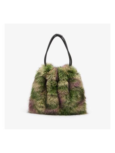 Desigual Camo Fur Lacroix Bag Green Universal