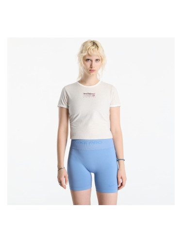 Тениска New Balance Trackside Ringer T-Shirt Linen Heather L