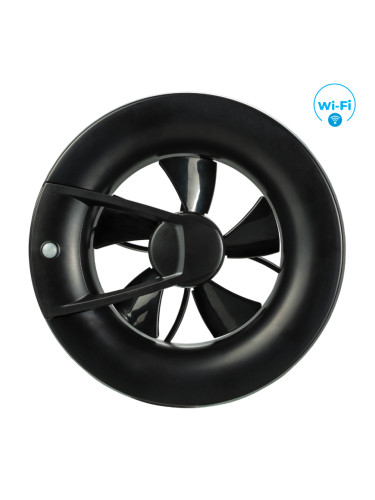 VENTS ARC Smart Черен - Интелигентен аксиален вентилатор с WiFi