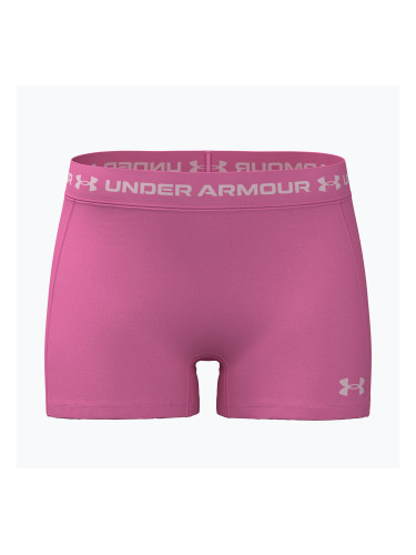 Дамски тренировъчни шорти Under Armour HeatGear Shorty pink frenzy/prime pink