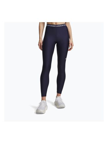 Дамски тренировъчен клин Under Armour HeatGear Leggings midnight navy/white