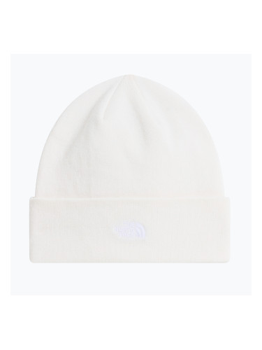 Зимна шапка The North Face Norm Beanie white dune