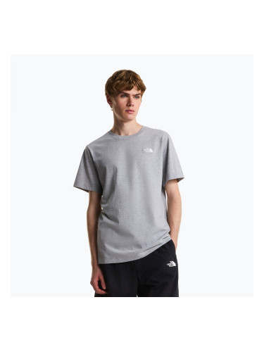 Мъжка тениска The North Face Evolution Simple Dome Regular SS tnf pale grey heather