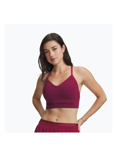 Спортен сутиен  Under Armour Vanish Seamless Low claret/ox blood