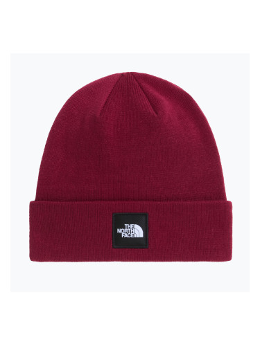 Зимна шапка The North Face Dock Worker Recycled Beanie burgundy crush