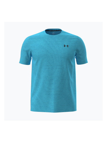 Мъжка тренировъчна тениска Under Armour Vanish Seamless Novelty SS fresco blue/ultimate black