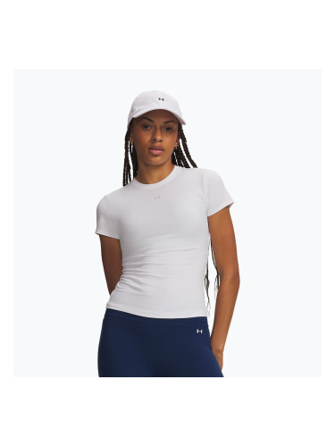 Дамска тренировъчна тениска Under Armour Motion Fitted SS white/halo gray