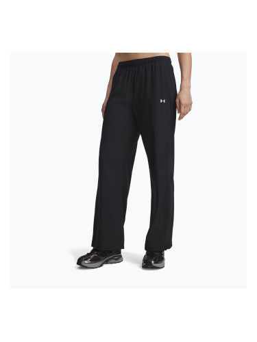 Дамски панталони за тренировка Under Armour Rival Woven Core Pants black/white