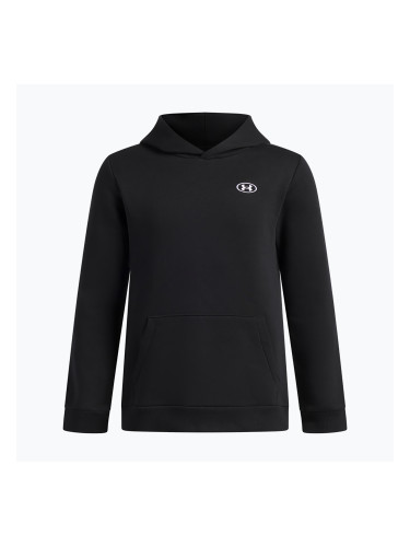 Детски суитшърт Under Armour B Rival Fleece Hoodie ultimate black/white