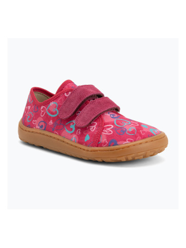 Детски обувки barefoot Froddo Barefoot Canvas fuxia+
