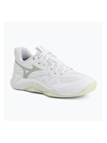 Дамски обувки за волейбол Mizuno Wave Momentum Pro white/aqua gray/ambrosia