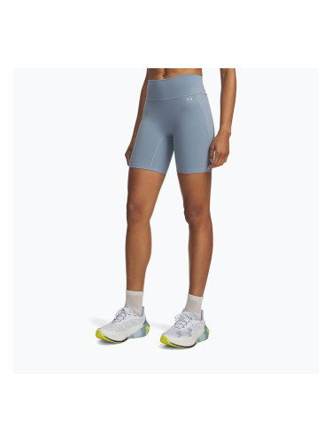 Дамски тренировъчни шорти Under Armour Motion Bike Shorts blue wind/blue fog