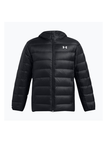 Мъжко яке Under Armour Legend Down Hooded Jacket black/black/white