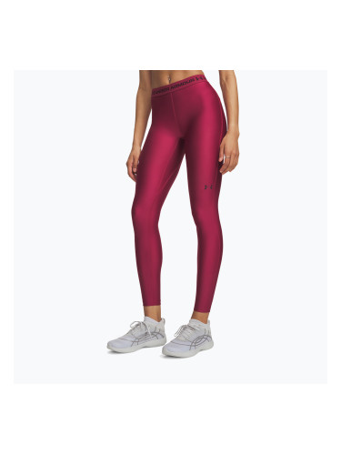 Дамски тренировъчен клин Under Armour HeatGear Leggings claret/ox blood
