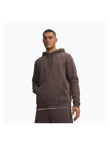 Мъжки суитшърт Under Armour Essential Fleece Hoodie peppercorn/peppercorn