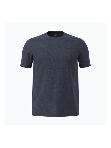 Мъжка тренировъчна тениска Under Armour Vanish Seamless Novelty SS downpour gray/ultimate black