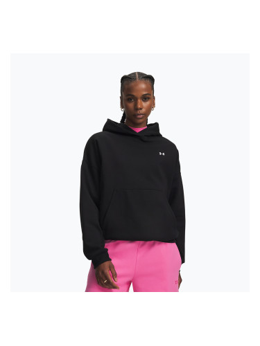 Дамски суитшърт Under Armour Icon Fleece Hoodie ultimate black/white