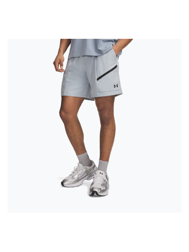 Мъжки тренировъчни шорти Under Armour Unstoppable Woven Shorts blue fog/black