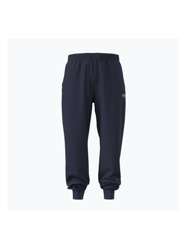 Мъжки панталони за бягане Under Armour Rival Fleece Jogger midnight navy/white