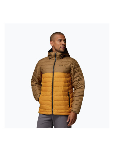Kurtka męska Columbia Powder Lite II Hooded squash/delta