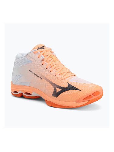 Обувки за волейбол Mizuno Wave Lightning Pro Mid flamingo coral/carbon/white