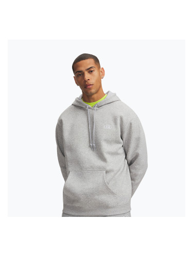 Мъжки суитшърт Under Armour Rival Fleece Hoodie mod gray light heather/white