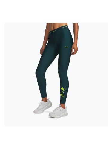 Дамски тренировъчен клин Under Armour HeatGear Novelty Leggings arden green/green citrine