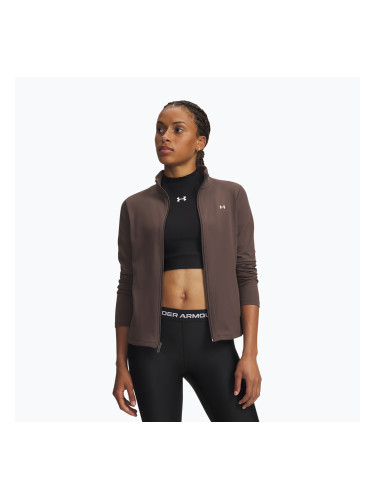 Дамски суитшърт за тренировка Under Armour Motion peppercorn/white