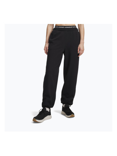 Дамски панталони Under Armour Icon Fleece Gym Pant ultimate black/white