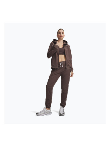 Дамски анцуг Under Armour Rival Tricot Tracksuit HD peppercorn/white