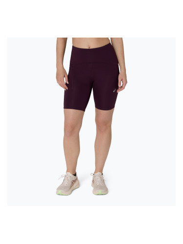 Дамски шорти за бягане Asics Road High Waist 8In Sprinter dark aubergine