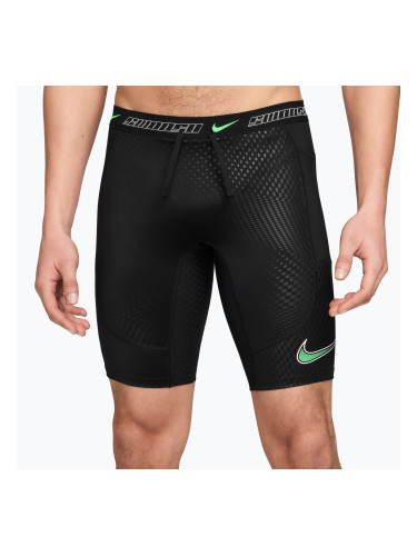 Мъжки шорти за бягане Nike Stride black/illusion green