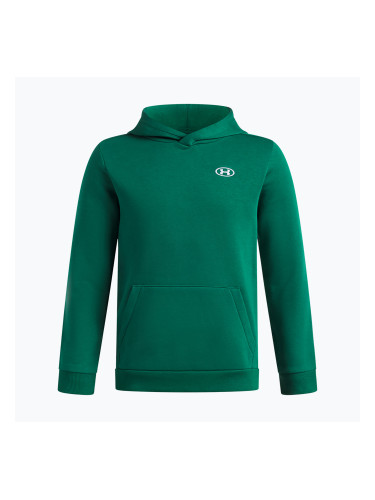 Детски суитшърт Under Armour B Rival Fleece Hoodie campus ivy/white