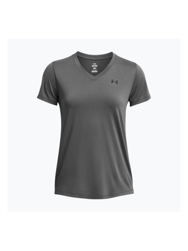 Дамска тренировъчна тениска Under Armour Tech SSV Solid castlerock/black