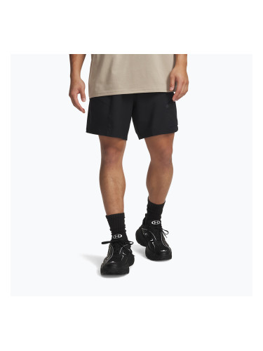 Мъжки тренировъчни шорти Under Armour Unstoppable Woven Shorts black/black