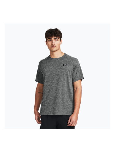 Мъжка тренировъчна тениска Under Armour Tech Textured castlerock/black