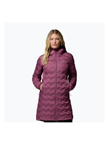 Дамско пухено яке Columbia Delta Ridge II Long Down antique mauve