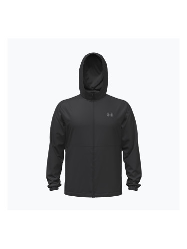 Мъжко яке за бягане Under Armour Velociti Hooded Jacket ultimate black/reflective