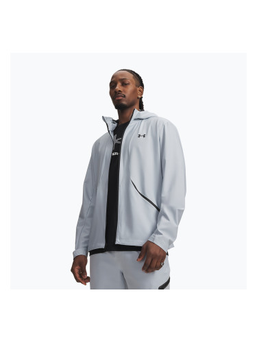 Мъжко яке Under Armour Unstoppable Woven Jacket blue fog/black