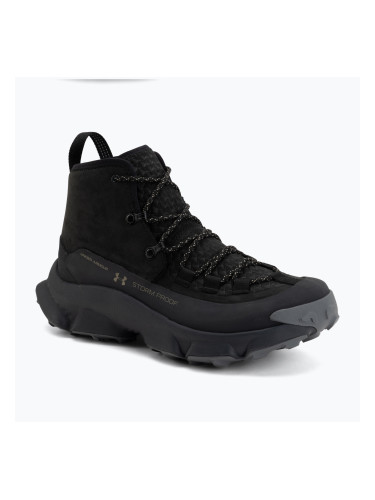 Мъжки обувки за трекинг Under Armour Charged Expanse Mid LTHR WP Black/Anthracite/Bayou