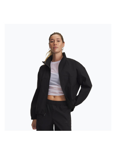 Дамско тренировъчно яке Under Armour Unstoppable Woven FZ Jacket ultimate black/ultimate black